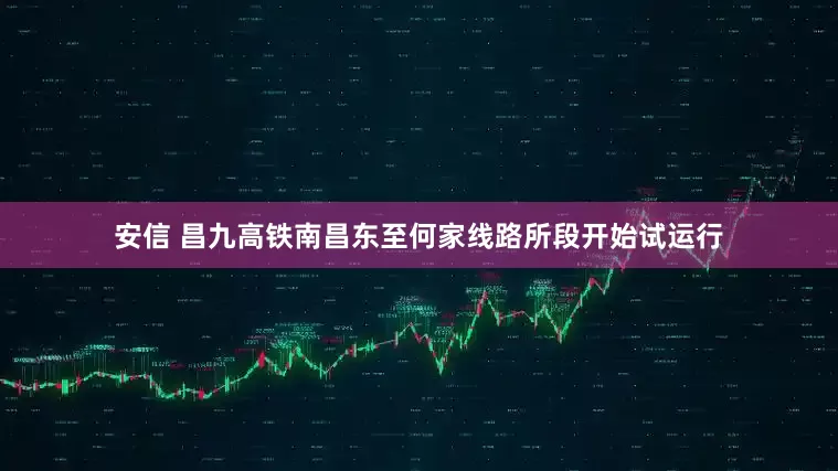 安信 昌九高铁南昌东至何家线路所段开始试运行